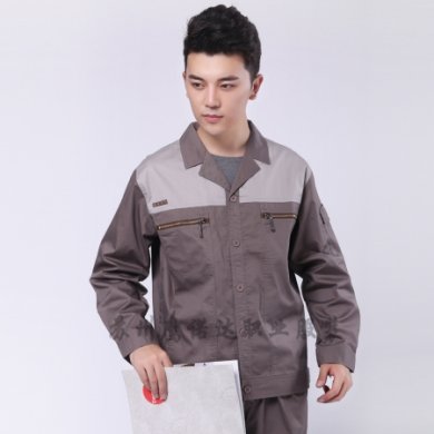 春秋工作服純棉，春秋工作服