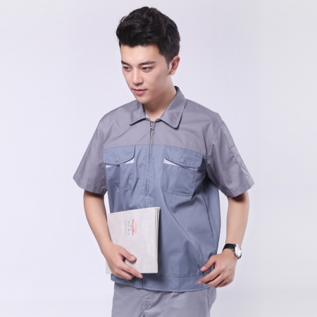 2016夏季工作服，短袖工作服款式