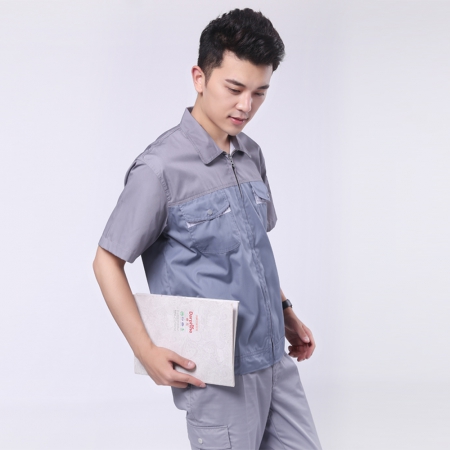 2016夏季工作服，短袖工作服款式